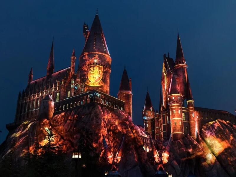 Harry Potter theme park in Florida. (Twitter)