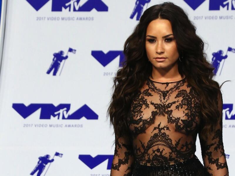 Singer Demi Lovato. (AFP pic)