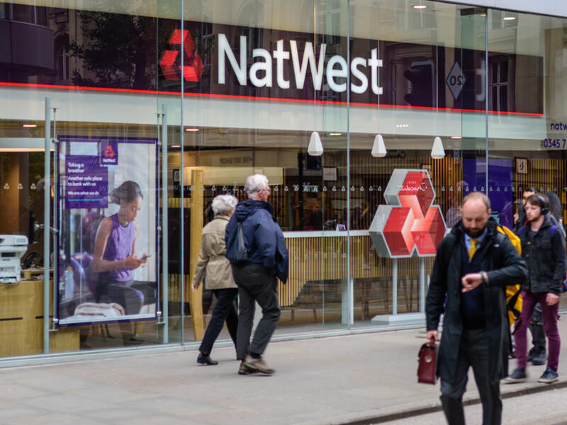 NatWest pilots a biometric bank card with 200 customers, allowing them to buy goods without entering their PIN. (Shutterstock/ File Photo)