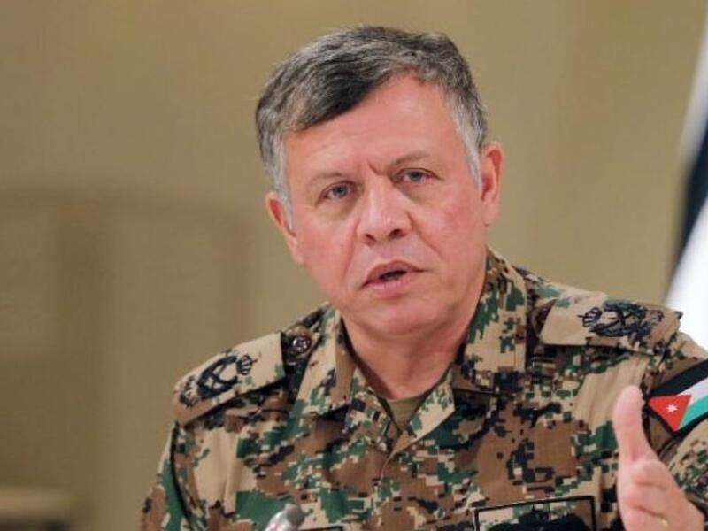 Jordan's King Abdullah II discusses the response to militancy in Iraq and Syria. (AFP/Yousef Allan)