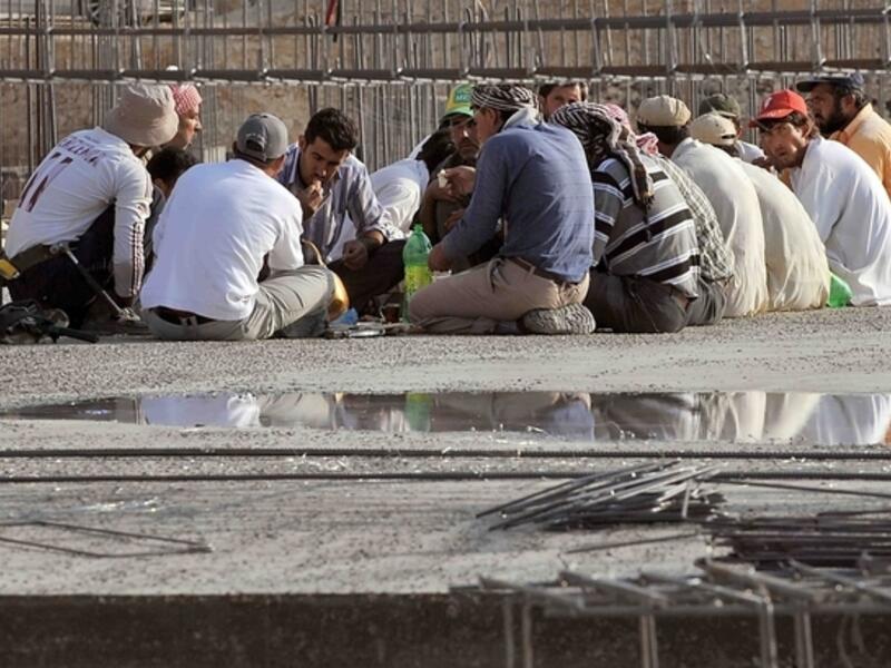 There are 19 professions closed to guest labour, while regarding jobs open for these workers, there are set quotas for foreign labour, including 40 per cent in gas stations. (AFP/File)