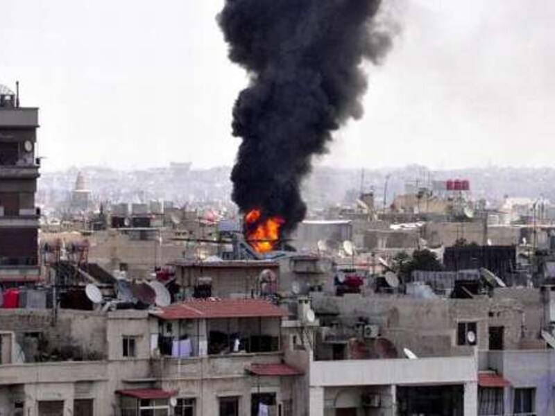 A handout picture released by the official Syrian Arab News Agency (SANA) on April 2016. (SANA)