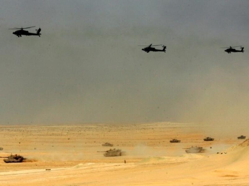 The raids, among the most extensive carried out by the Egyptian military in its ongoing campaign against militants in the restive peninsula, followed the gunning down of Brigadier General Adel Ragaei. (AFP/File)