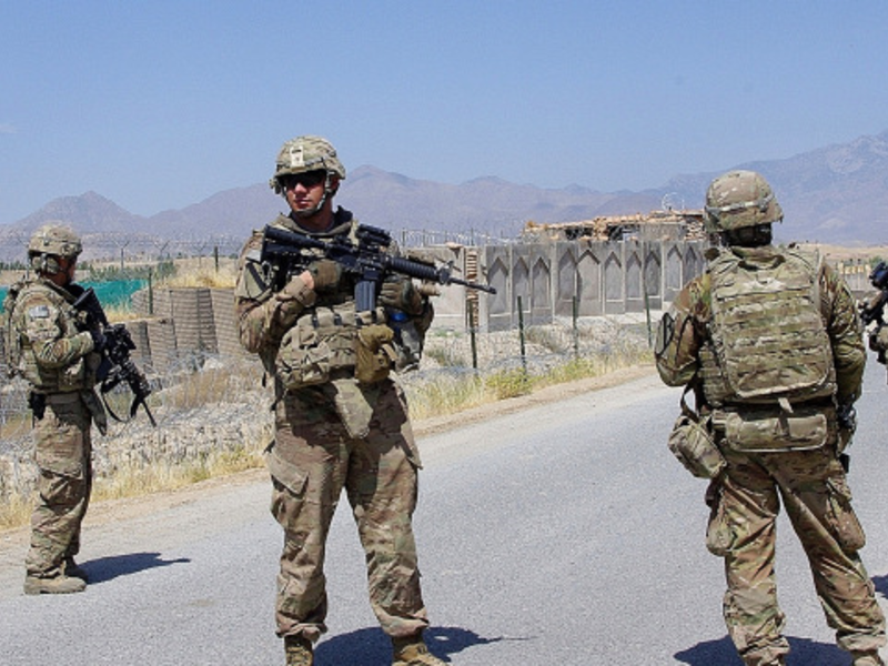 A file photo of U.S. troops in Afghanistan. (AFP/Waseem Nikzad)