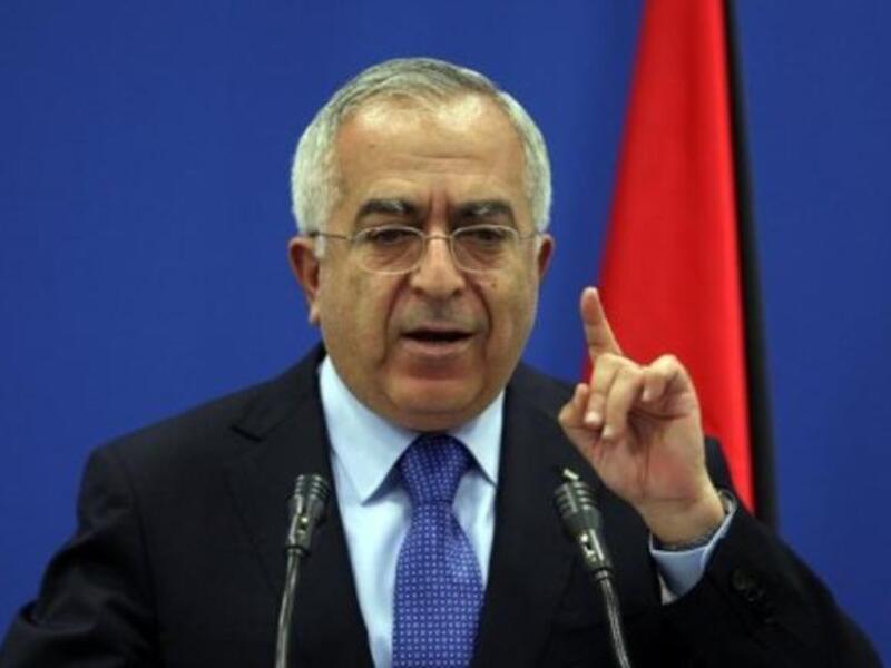 Palestine caretaker PM Salam Fayyad