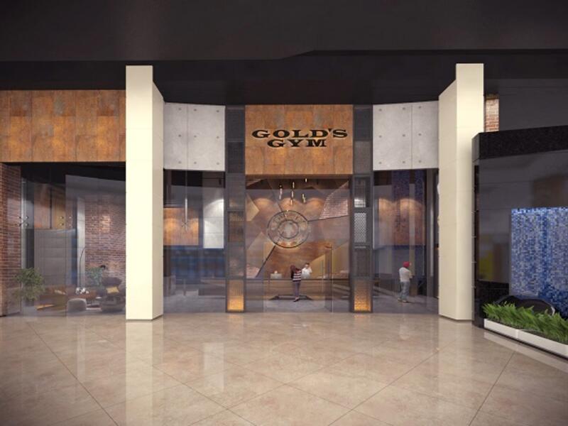 Gold's Gym at Reef mall.