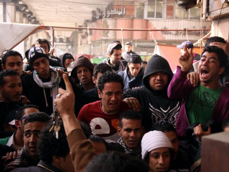 Fans react to judgements on the Port Said massacre - a real case of deadly football hooliganism in Egypt (AFP / File)