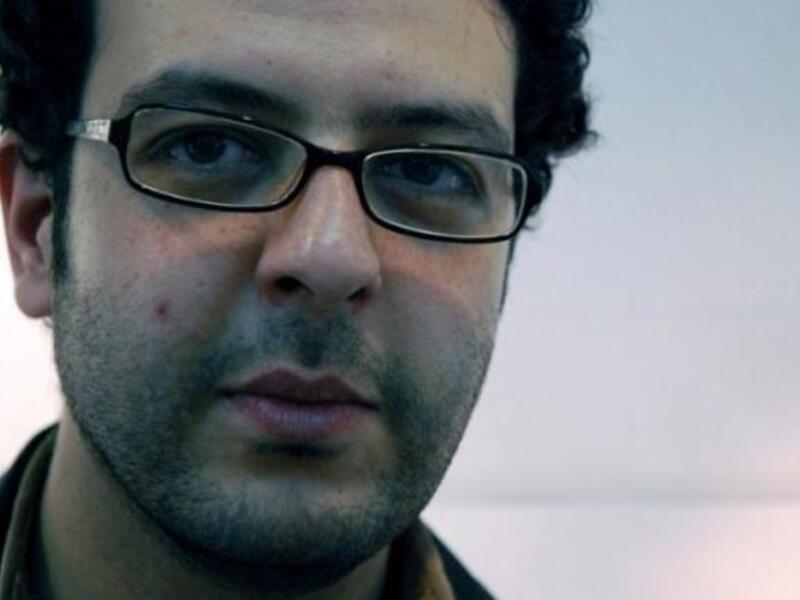 Artsy poster boy: Ahmad Bassiouny 32 year-old father of two was found at a hospital, choked with gas and with rubber bullet wounds with fractures all over. An assistant professor of Art at Helwan Uni, was seized as he videoed 
protests in January, and died January 28th before Mubarak's ousting.
