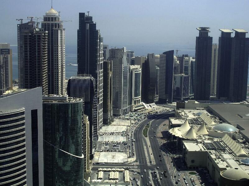 Qatar's economy and skyline looks futuristic, but conservative social attitudes are the norm (AFP / Patrick Baz) 