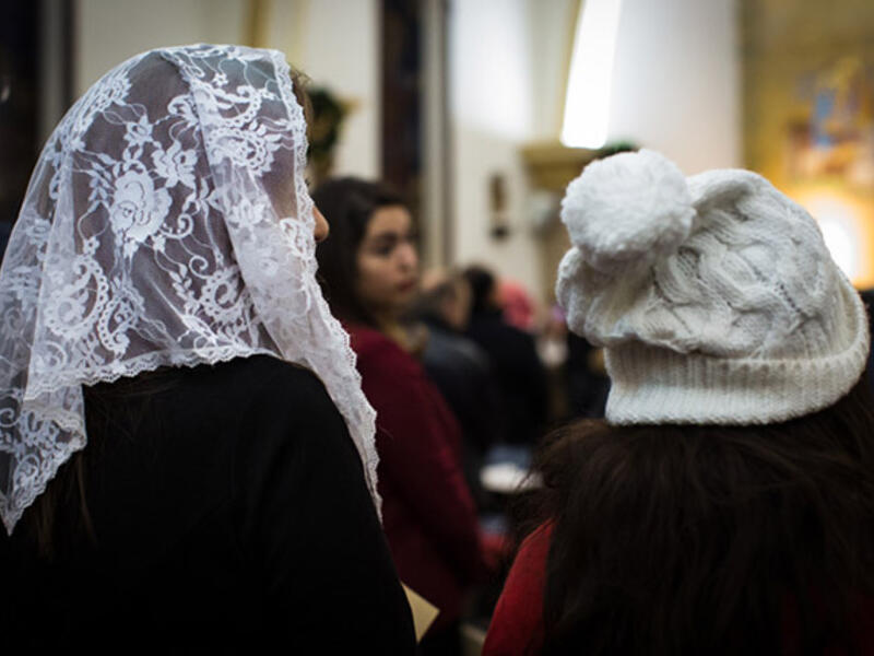 Since Daesh took control over Mosul two years ago, many Iraqi Christians fled the city and came to Jordan, where they’ve taken refuge in Assyrian, Catholic, and Orthodox churches. The churches often work in conjunction with NGOs to provide food, clothing, and other necessities to the families.
