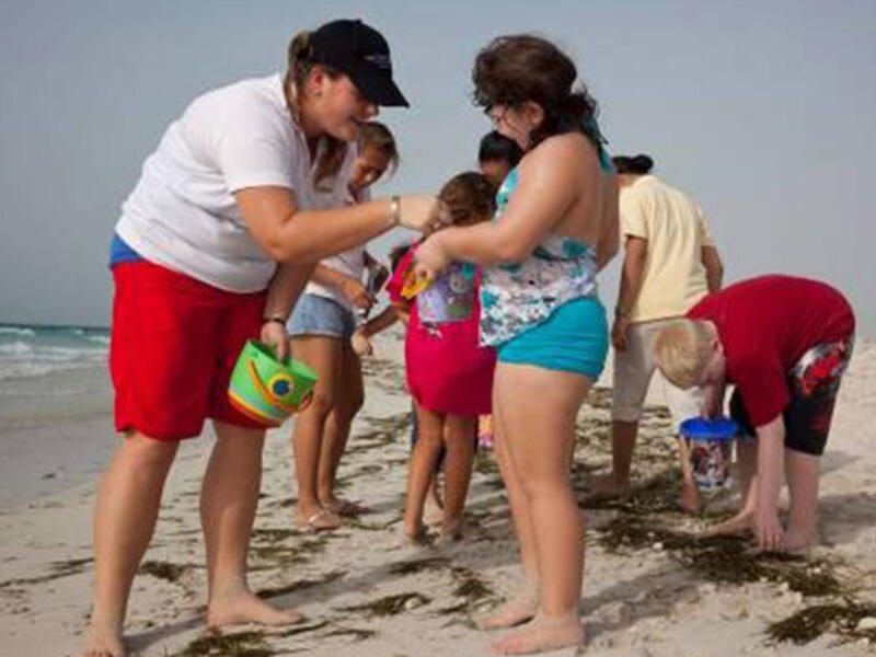 Resident Marine Biologist at the St. Regis, Saadiyat Island: Nature walks with kids, advising the hotel on how to be more environmentally conscious, keeping golfers from hitting endangered turtles - it’s all in a day’s work!