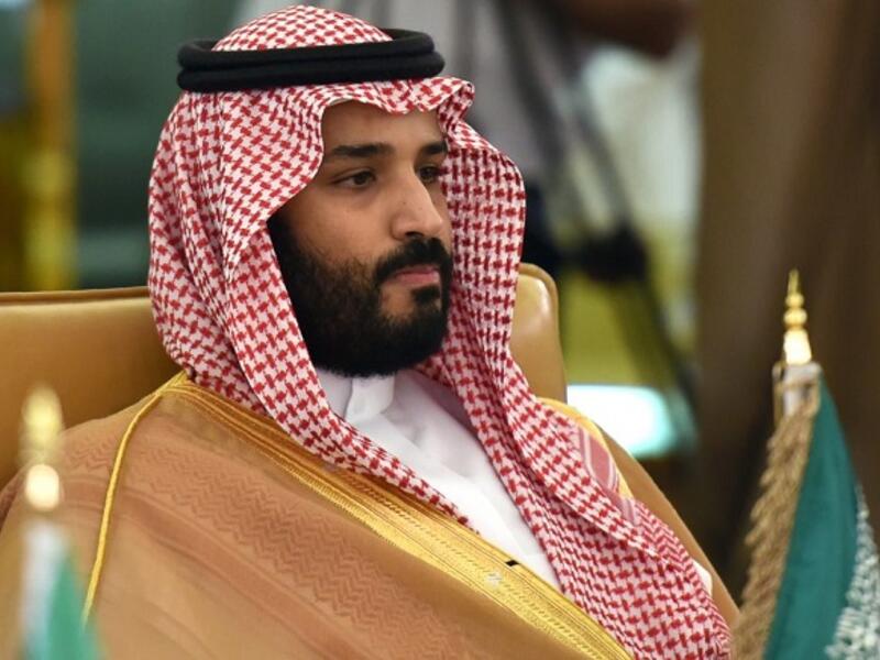 A message from the Saudis: If we buy our arms from you, we also buy your silence. (AFP)