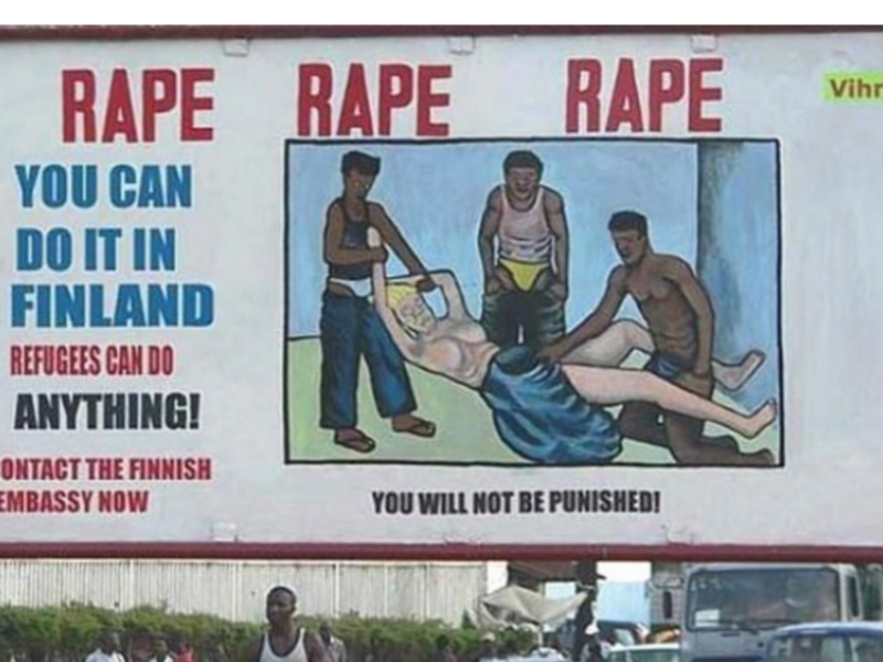 Photoshop is the age of Europe's refugee crisis. (Snopes)