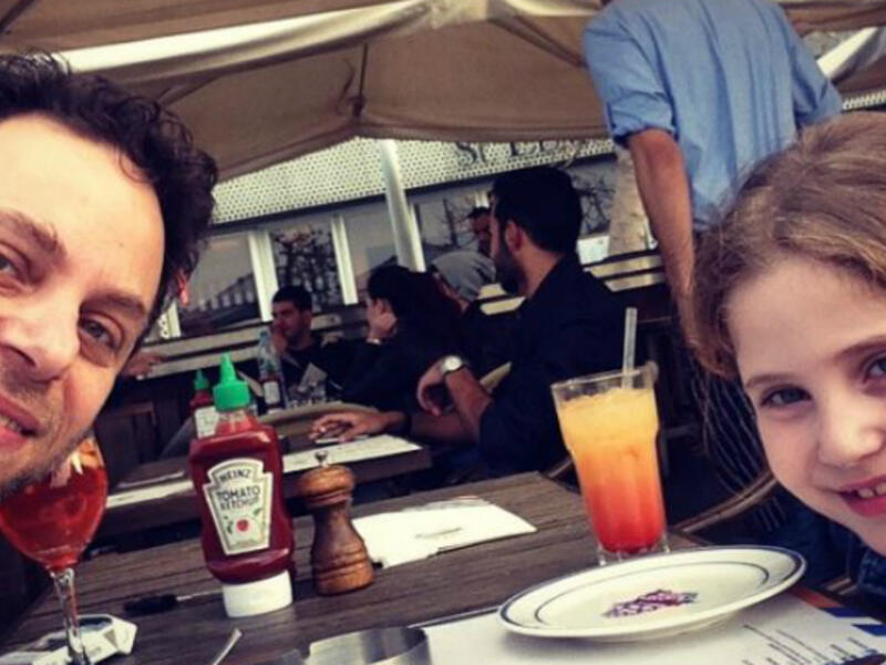 Seif Al Deen Al Sebei's Instagram account is filled with pictures with his adorable blue eyed daughter Dahab.