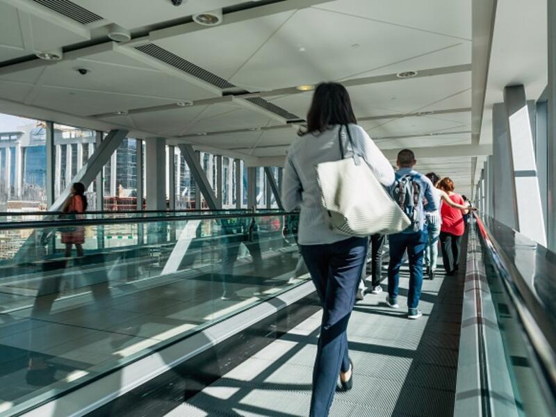 Sharjah will soon have air-conditioned walkways to beat the five months of summer that "prevent people from being active." (Shutterstock)
