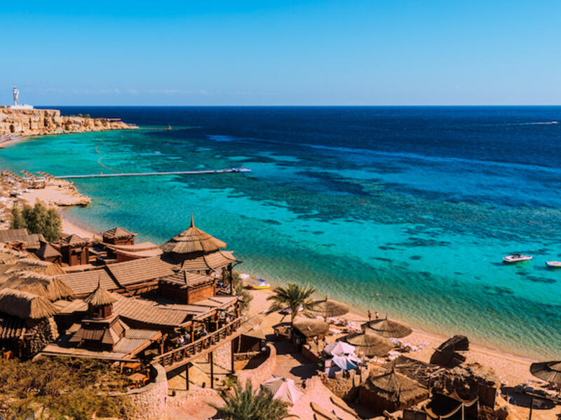 The coastal cities lead the market in occupancy in Q3 2018, however, Sharm El Sheikh and Hurghada have not achieved the high Y-o-Y gains seen in Q3 2017. (Shutterstock)