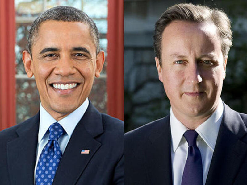 Barack Obama David Cameron