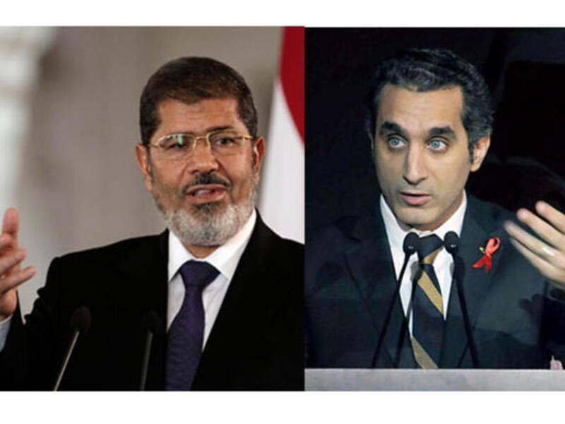 Bassem Youssef Mohamed Morsi