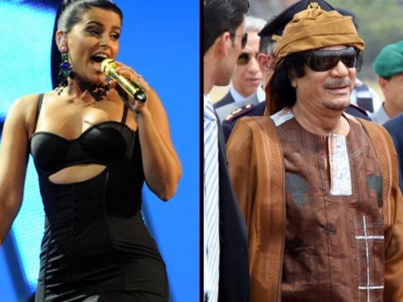 Nelly Furtado: First pop star act to come out in shame on Twitter that in 2007 she'd been paid a million bux to perform for the Gaddafi crew, and has donated that sum to charity now.