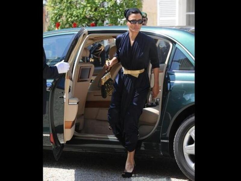 A wardrobe to match her achievements, she is one of the world’s richest women. Comparisons have been made with Jackie Onassis, and she is hailed as a queen of fashion in European fashion circles. 