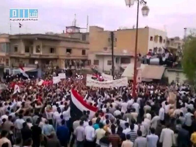 On with the revolution! The Committee for Muslim Scientists of Syria released a long-considered fatwa enjoining all to participate in the Syrian uprising.  It commits Muslims to standing by the people's struggle for freedom from the injustice of the Syrian regime, helping them to restore their freedom and dignity. 