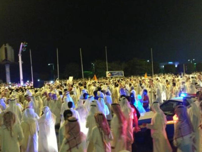 المظاهرات في الكويت 