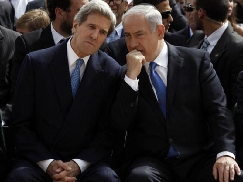 John Kerry Benyamin Netanyahu
