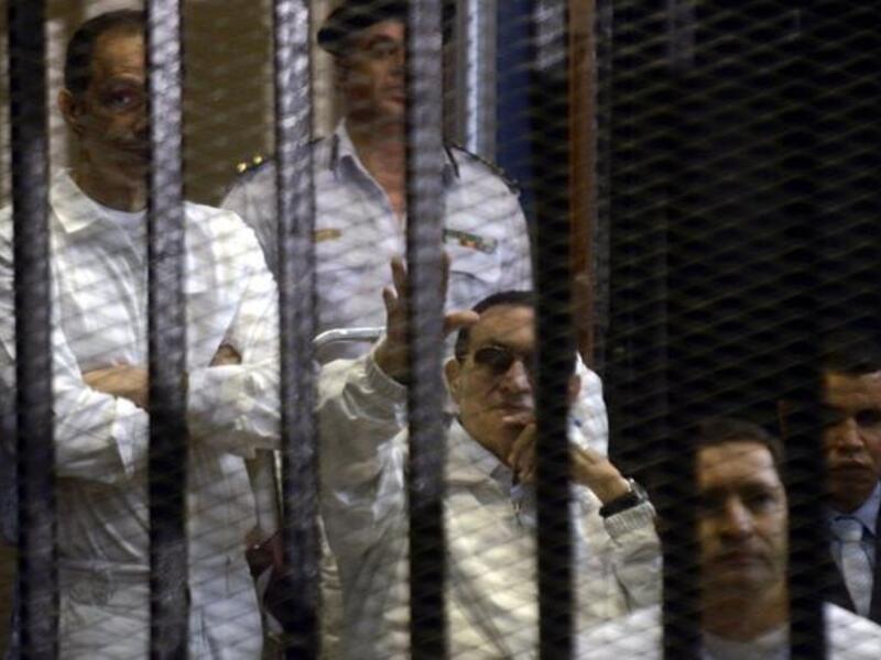 Hosni Mubarak sons Gamal Alaa