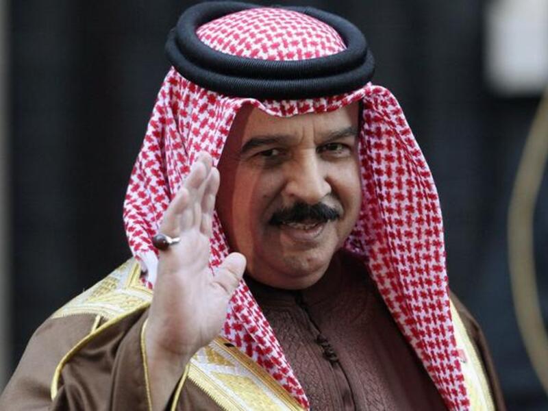 King Hamad bin Isa Al Khalifa of Bahrain.
