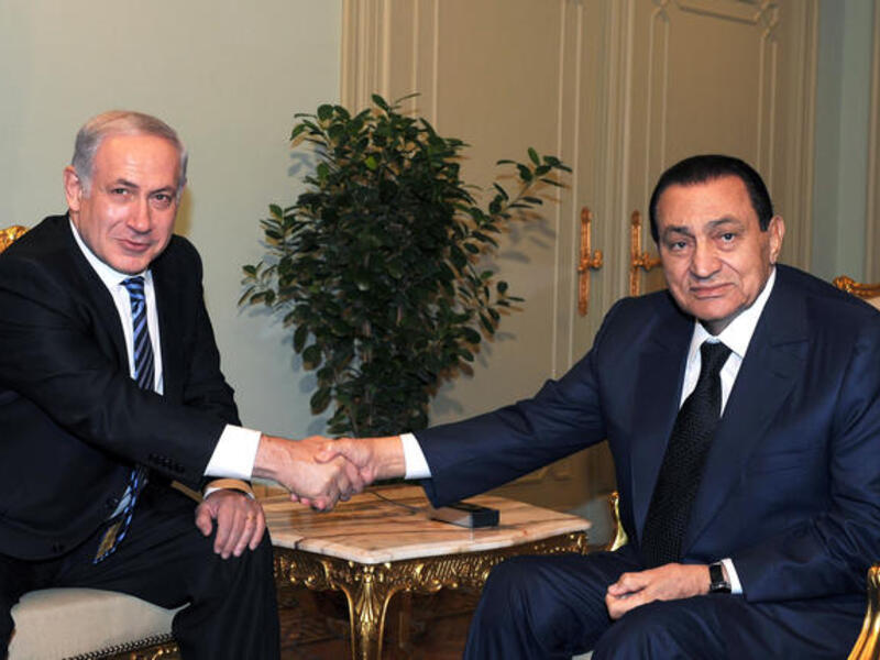 Towed the Sadat line; guarded a 30-year peace reign. He kept the peace-with-Israel-treaty in the face of regional hostility. This status quo won Egypt kudos by the West who could not claim that all Arabs wished Israel's extinction. Ever the peace-maker, in 2000 he met with Arafat to broker peace.  