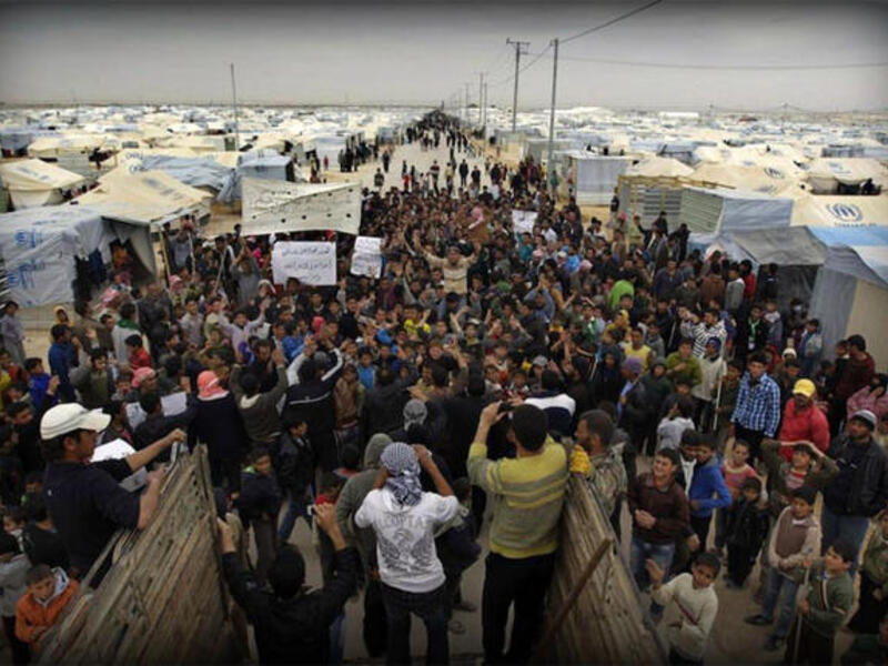 syrian refugees zaatari Jordan