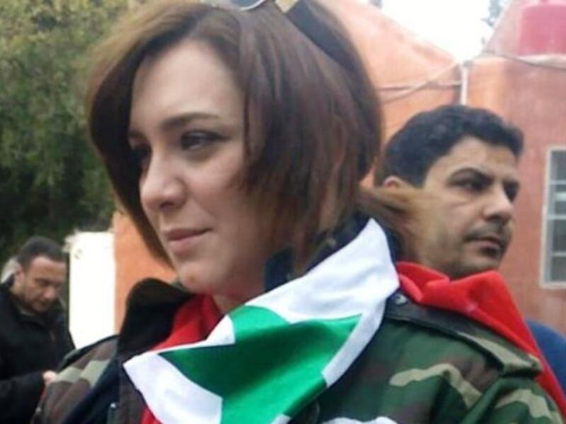 Sulaf Fawakhergi is a Syrian actress with Assad.