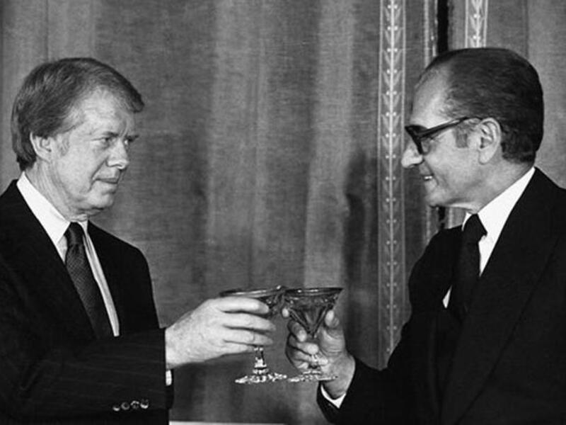 The Shah with Carter