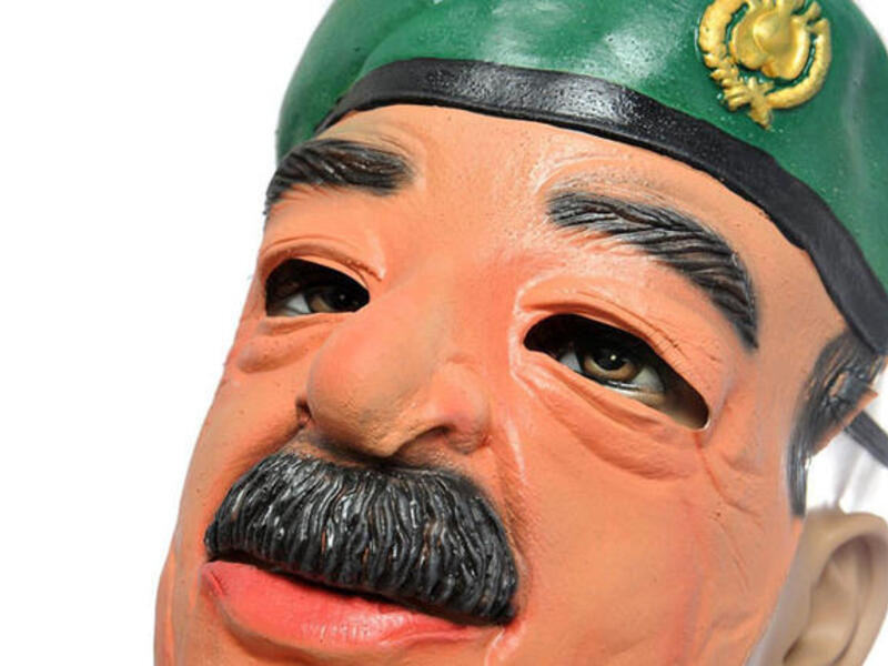 Saddam Hussein mask