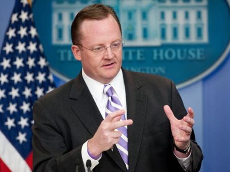 White House Press Secretary Robert Gibbs speaks about the release of more than 250,000 confidential State Department memos by the website Wikileaks, during the daily press briefing in the Brady Press Briefing Room at the White House in Washington, DC, November 29, 2010.