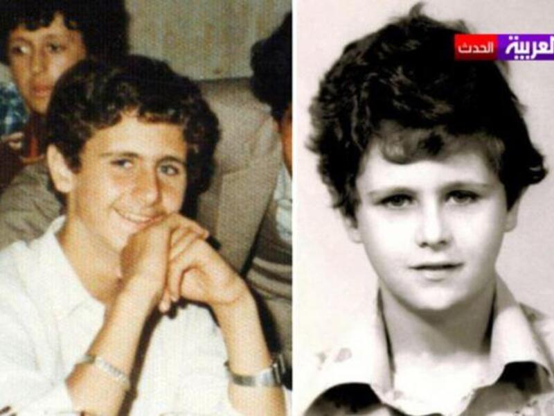 Bashar Al Assad young