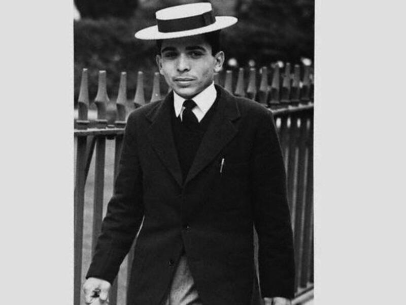King Hussein of Jordan Young
