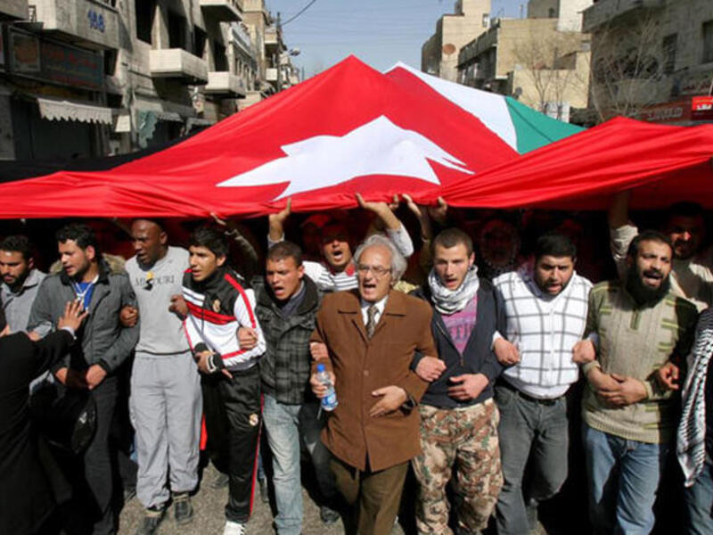 Jordan protest