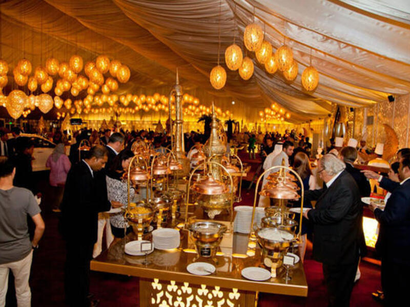 خيمة أساطير في فندق أتلانتس دبي