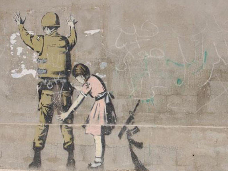banksy palestine 