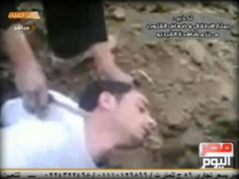 Tunisia Christian being beheaded
