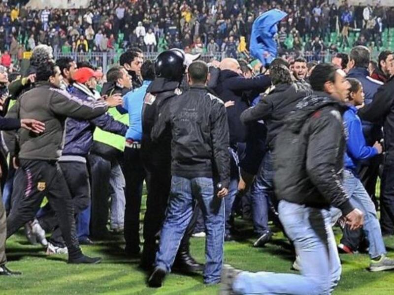 Egyptian football fans