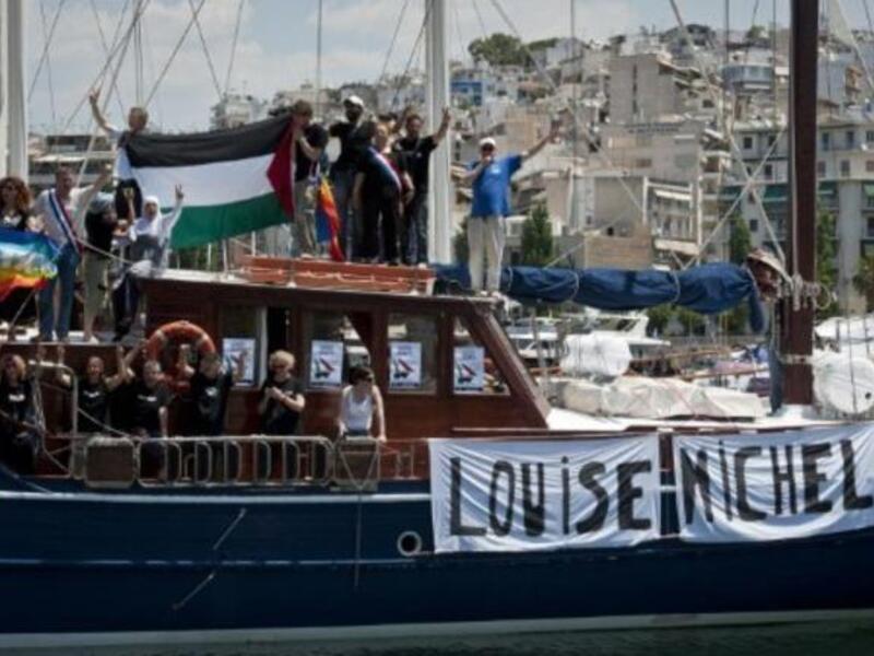 French boat 'Louise Michel' and Canadian boat Tahrir were the big players. The anti-flotilla propaganda machine was no small 
order: Israel called the mission phony.  Israel said it had invited them to use the land crossings but they refused, guilty of wrapping themselves in a humanitarian cloak.