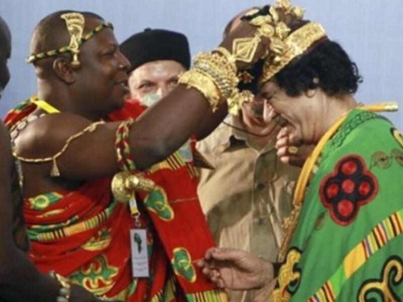 "King of Kings" - a title bestowed on him by the African heads of states and traditional rulers 2008.