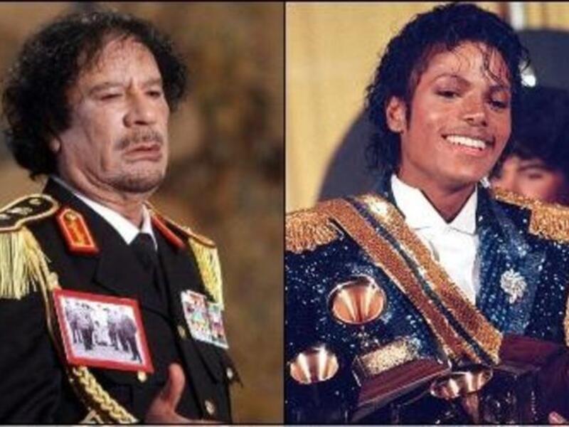 Eccentric and outlandish in his attire-- military fatigues blazoned in brooches and badges of honor  with gaudy tassels. Likes to be off the wall as Wacko Jacko!