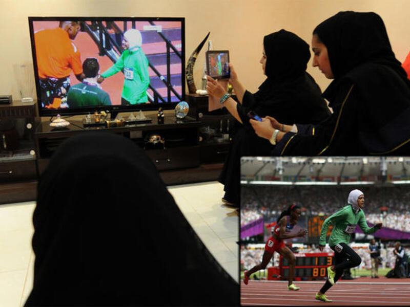 Sarah Attar makes records for Saudi Arabia at the London Olympics