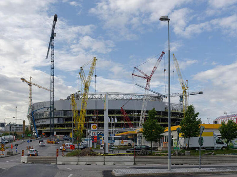 Turkish Yelda Aujan is the female face behind the giant sports stadium in Sweden