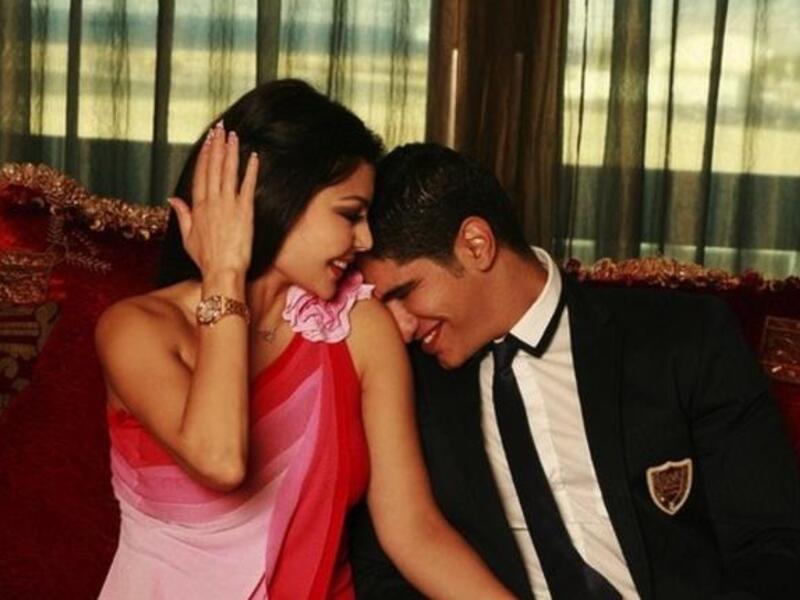 هيفاء وهبي مع زوجها أحمد أبو هشيمة