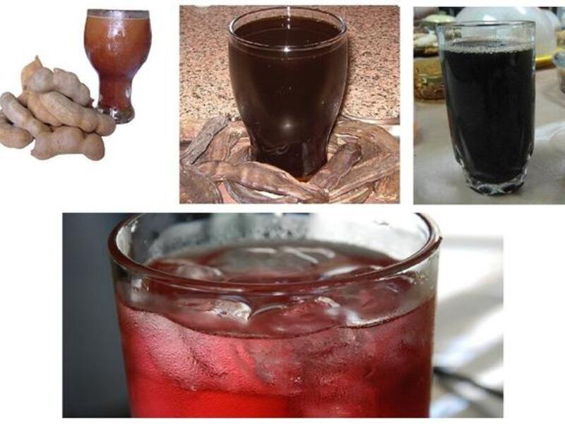 Ramadan's herbal drinks: Erq sous; Karkadeh; Kharoub;Tamer hindi
