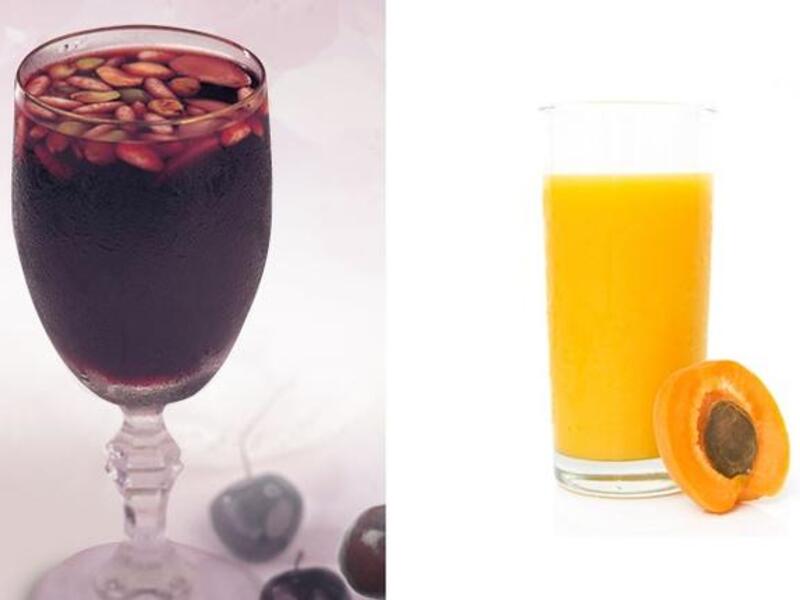 Jallab and Qamar il din Ramadan's sweet drinks